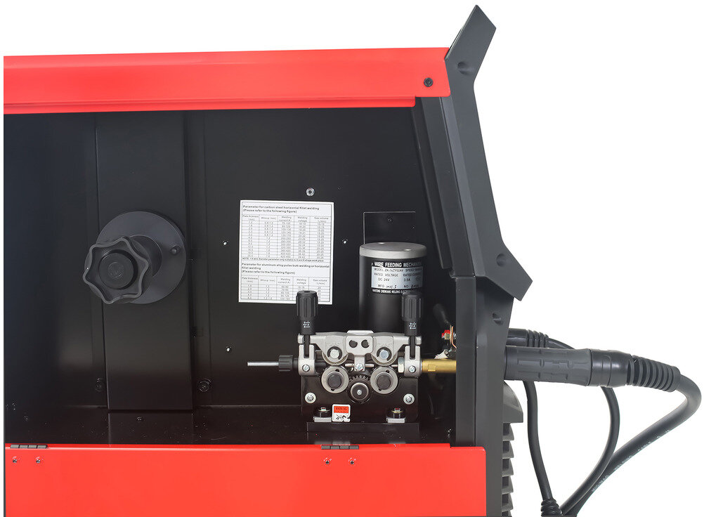MIG 350A dobbeltpulssvejsning inverter synergi industriel mikrobølgeværktøj MIG 350A dobbeltpulssvejsning inverter synergi industriel mikrobølgeværktøj