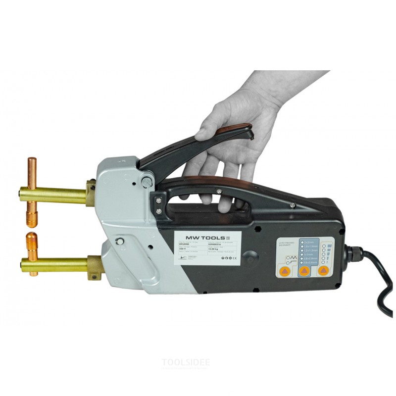 Kannettava pistehitsauskone 2+2mm 230V MW Tools