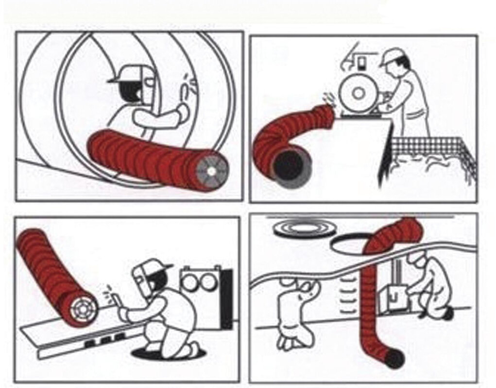 Mobil vifte ø600mm - 2000W MW Verktøy Mobil vifte ø600mm - 2000W MW Verktøy