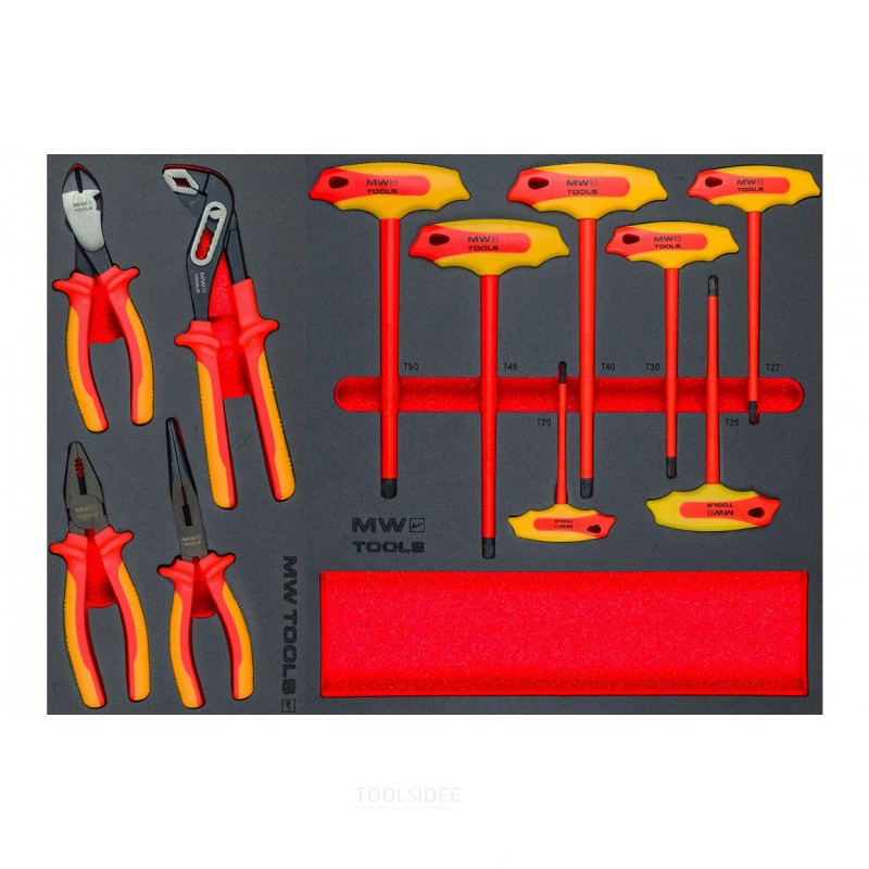 EV BASIC 53-delt værktøjsvogn MW Tools