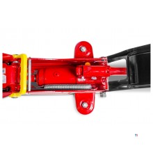 Hydraulic garage jack 2T - extra low for sporty cars MW Tools