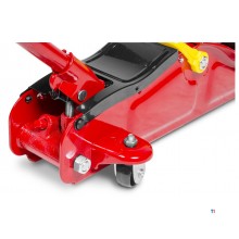 Hydraulic garage jack 2T - extra low for sporty cars MW Tools