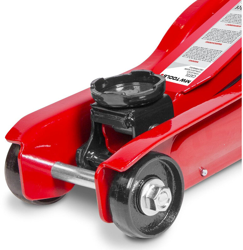 Hydraulic garage jack 2T - extra low for sporty cars MW Tools