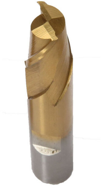 20-teiliger HSS-TiN Fräsersatz 2-Schneider und 4-Schneider mit Weldonschaft DIN1835B Optimum