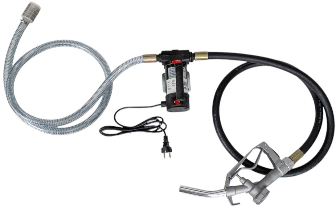 Set Dieselpumpe 230V, Pistole, Schläuche MW Tools Set Dieselpumpe 230V, Pistole, Schläuche MW Tools