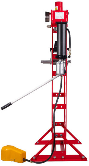 Hydraulische pneumatische Presse 20T mobiler Zylinder MW Tools Hydraulische pneumatische Presse 20T mobiler Zylinder MW Tools