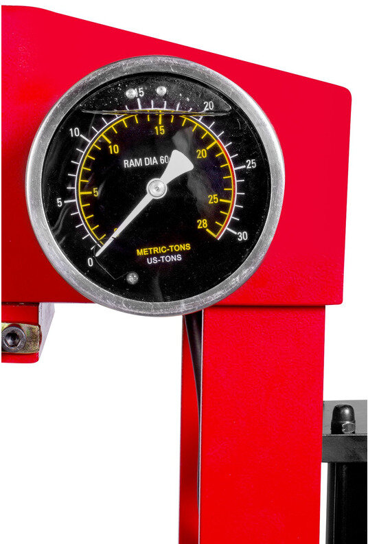 Hydraulische pneumatische Presse 20T mobiler Zylinder MW Tools Hydraulische pneumatische Presse 20T mobiler Zylinder MW Tools