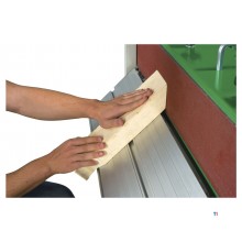 Kantslip sliplängd 823 mm slipband 152x2010 mm 1,5 kW 230V Holzstar