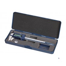 Digital skyvelær i rustfritt stål 150x40 mm 0,01 mm / tomme med låsbare skruer og dybdemåler Limit