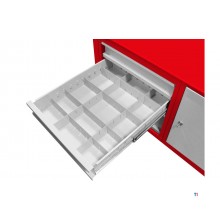 Mobiler Arbeitstisch 3 Schubladen 1 Schrank MW Tools Mobiler Arbeitstisch 3 Schubladen 1 Schrank MW Tools