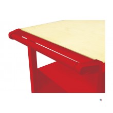 Mobiler Arbeitstisch 3 Schubladen 1 Schrank MW Tools Mobiler Arbeitstisch 3 Schubladen 1 Schrank MW Tools