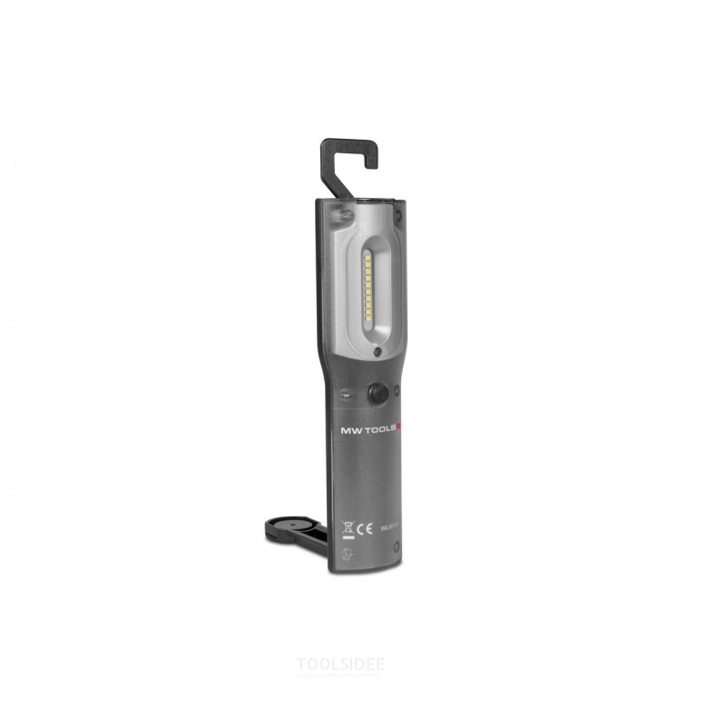 LED-TARKASTUSVALO PROFI ylävalolla 500 + 170 lumenia MW Tools