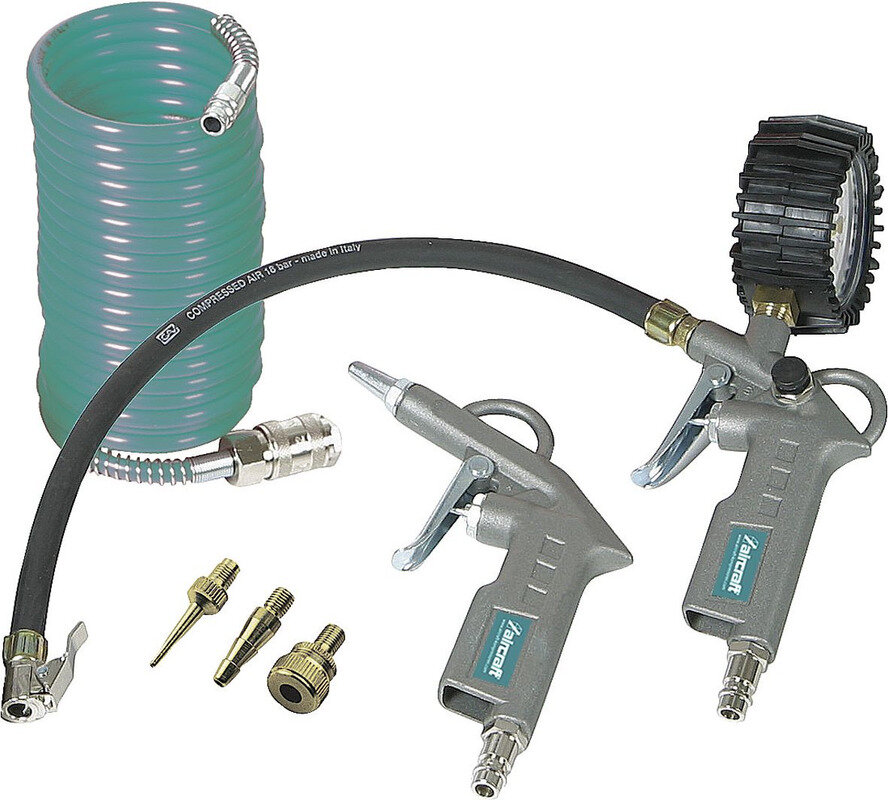 Druckluftset 6tlg Flugzeug