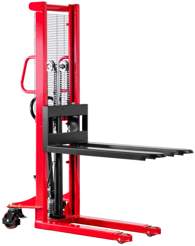 Handstapler 1000kg Hubhöhe 1600mm Einmast MW Tools Handstapler 1000kg Hubhöhe 1600mm Einmast MW Tools