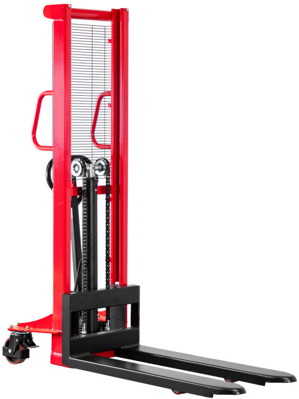 Handstapler 1000kg Hubhöhe 1600mm Einmast MW Tools Handstapler 1000kg Hubhöhe 1600mm Einmast MW Tools