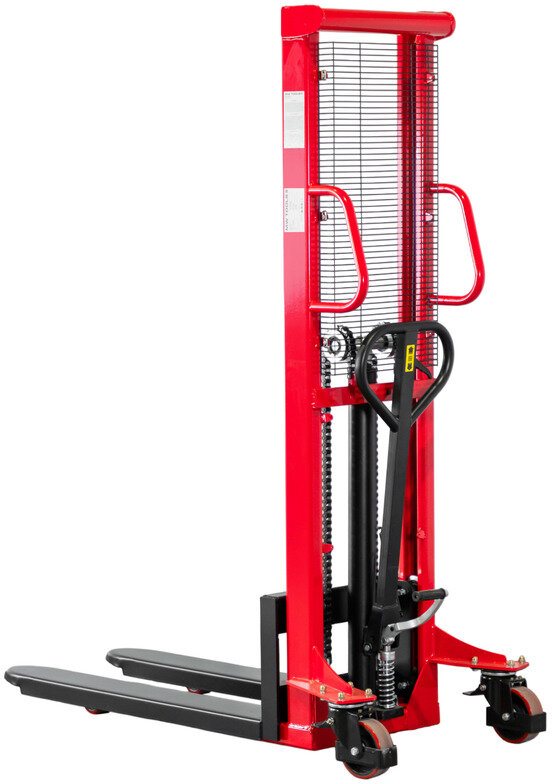 Handstapler 1000kg Hubhöhe 1600mm Einmast MW Tools Handstapler 1000kg Hubhöhe 1600mm Einmast MW Tools