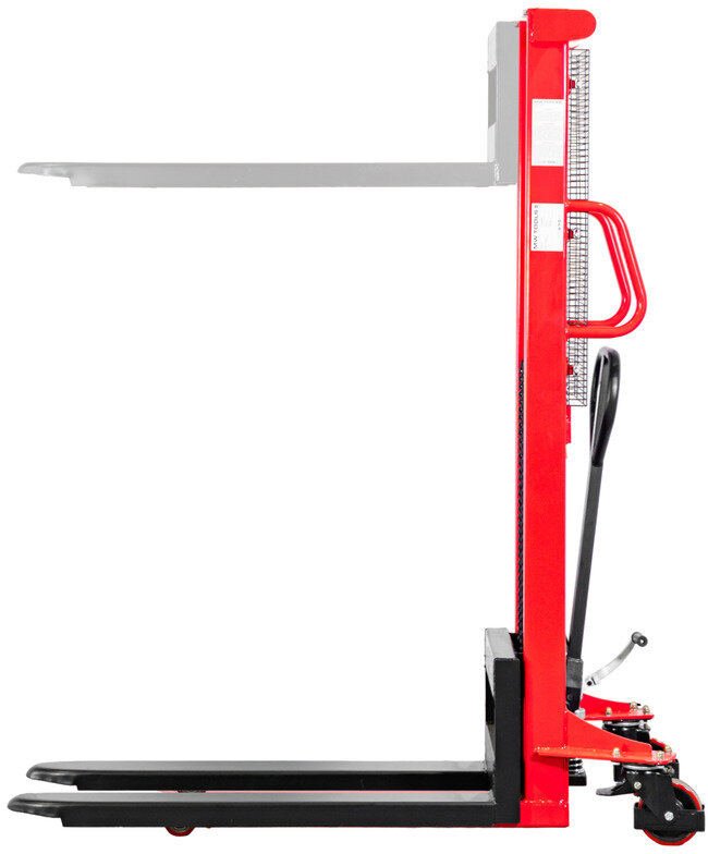 Handstapler 1000kg Hubhöhe 1600mm Einmast MW Tools Handstapler 1000kg Hubhöhe 1600mm Einmast MW Tools