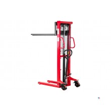 Handstapler 1000kg Hubhöhe 1600mm Einmast MW Tools Handstapler 1000kg Hubhöhe 1600mm Einmast MW Tools