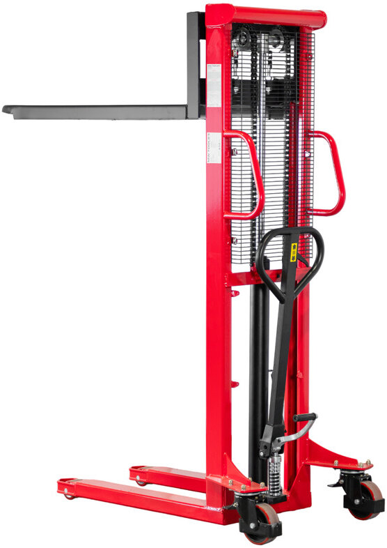 Handstapler 1000kg Hubhöhe 1600mm Einmast MW Tools Handstapler 1000kg Hubhöhe 1600mm Einmast MW Tools