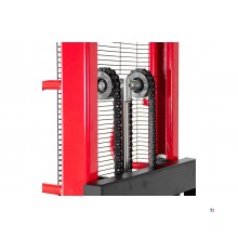 Handstapler 1000kg Hubhöhe 1600mm Einmast MW Tools Handstapler 1000kg Hubhöhe 1600mm Einmast MW Tools