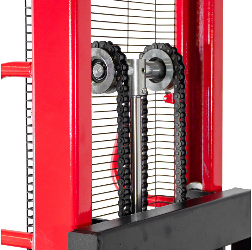 Handstapler 1000kg Hubhöhe 1600mm Einmast MW Tools Handstapler 1000kg Hubhöhe 1600mm Einmast MW Tools