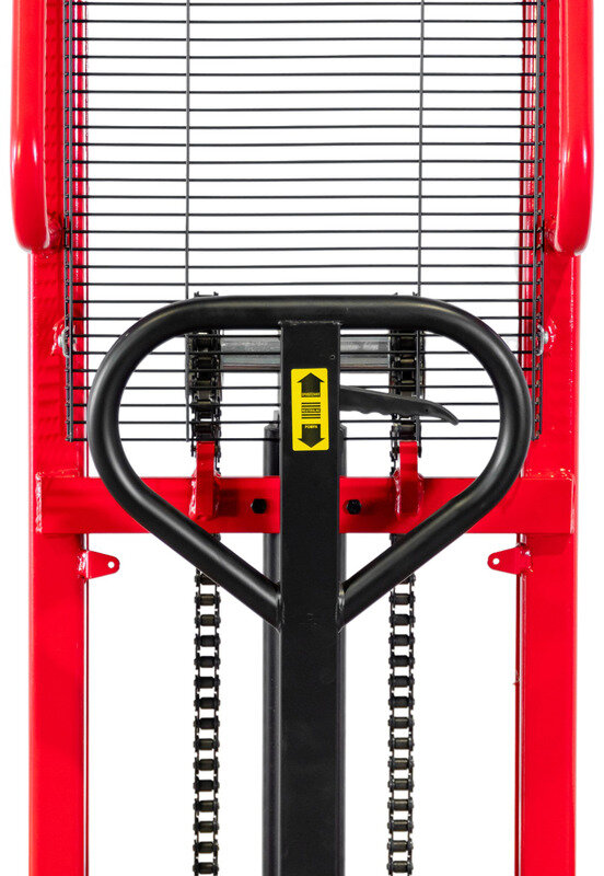 Handstapler 1000kg Hubhöhe 1600mm Einmast MW Tools Handstapler 1000kg Hubhöhe 1600mm Einmast MW Tools