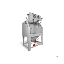 Professionelle Strahlkabine 990 L mit Absaugung MW Tools