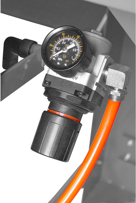 Professionelle Strahlkabine 990 L mit Absaugung MW Tools