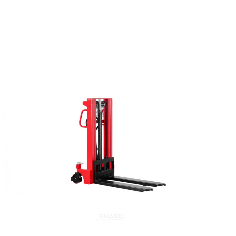 Manuel stabler hurtigløft 1000 kg 2000 mm med dobbeltmast MW Tools