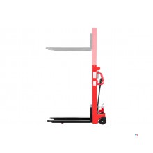 Manueller Hochhubwagen Schnellhub 1000 kg 2000 mm mit Doppelmast MW Tools