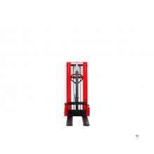 Manueller Hochhubwagen Schnellhub 1000 kg 2000 mm mit Doppelmast MW Tools