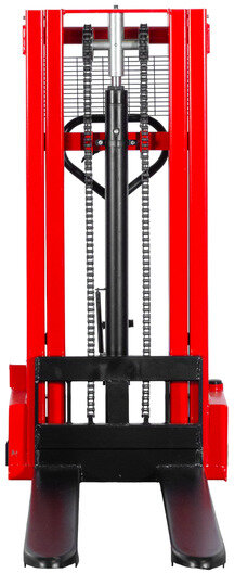 Manueller Hochhubwagen Schnellhub 1000 kg 2000 mm mit Doppelmast MW Tools