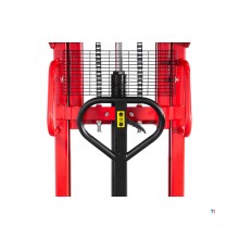 Manueller Hochhubwagen Schnellhub 1000 kg 2000 mm mit Doppelmast MW Tools