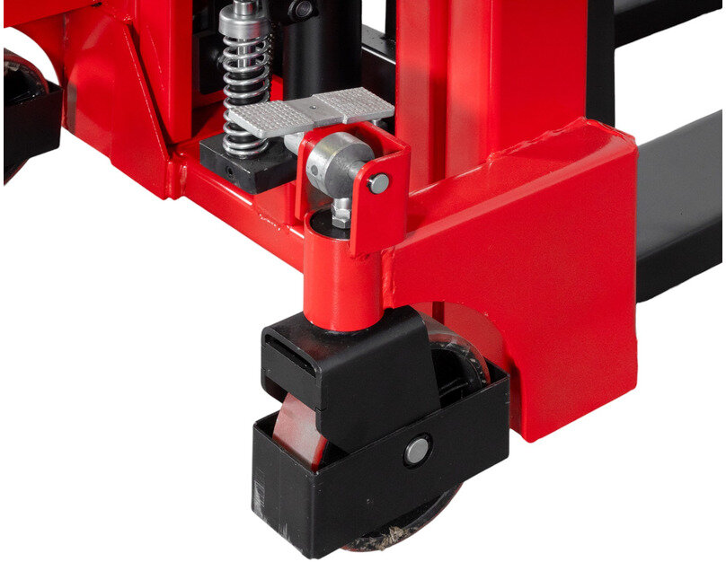 Manueller Hochhubwagen Schnellhub 1000 kg 2000 mm mit Doppelmast MW Tools