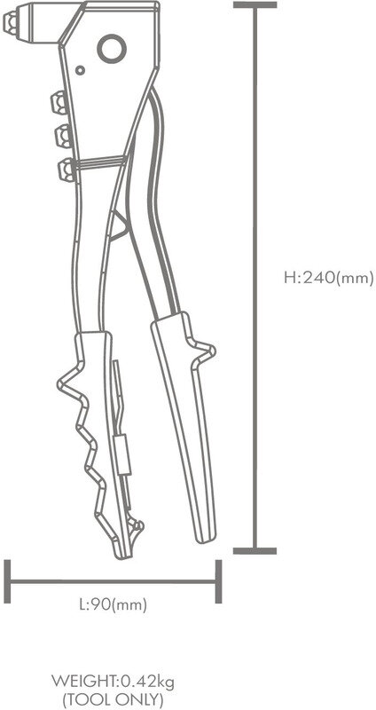 Blindnitång för blindnitar NCG