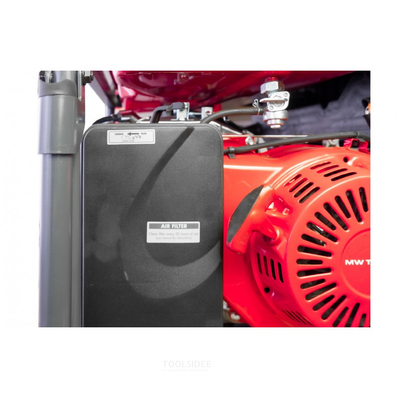 Benzingenerator 5,0 kW 230 V elektrisk start MW Værktøj