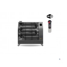 Infrared diesel heater Pro 24.4 kW stainless steel motif 700-3600 m³ Wifi Hipers