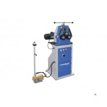 Electric profile roller 3 rollers with 2 driven rollers, horizontally vertically positionable, 1.1 kW, 230V, Metallkraft