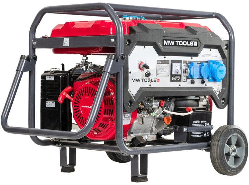 Benzingenerator 7,5kW 230V Elektrostart MW Tools Benzingenerator 7,5kW 230V Elektrostart MW Tools