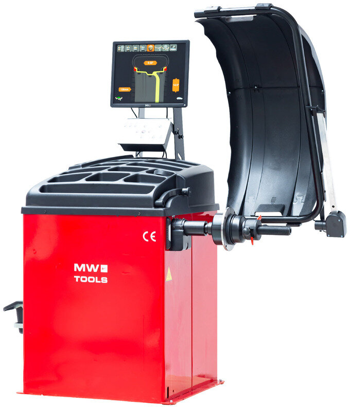 Automatische Reifenwuchtmaschine 230V Profi Typ MW Tools