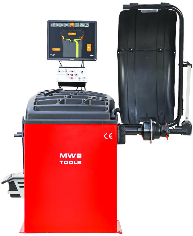 Automatische Reifenwuchtmaschine 230V Profi Typ MW Tools