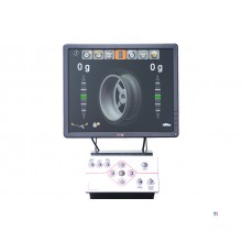 Automatische Reifenwuchtmaschine 230V Profi Typ MW Tools