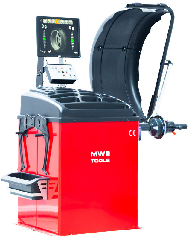 Automatische Reifenwuchtmaschine 230V Profi Typ MW Tools