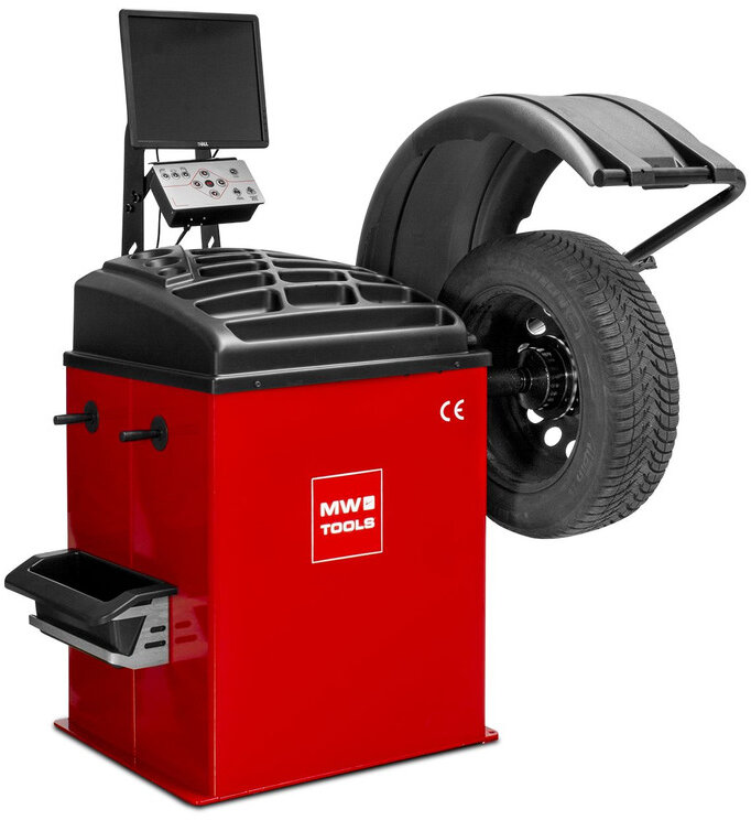 Automatische Reifenwuchtmaschine 230V Profi Typ MW Tools