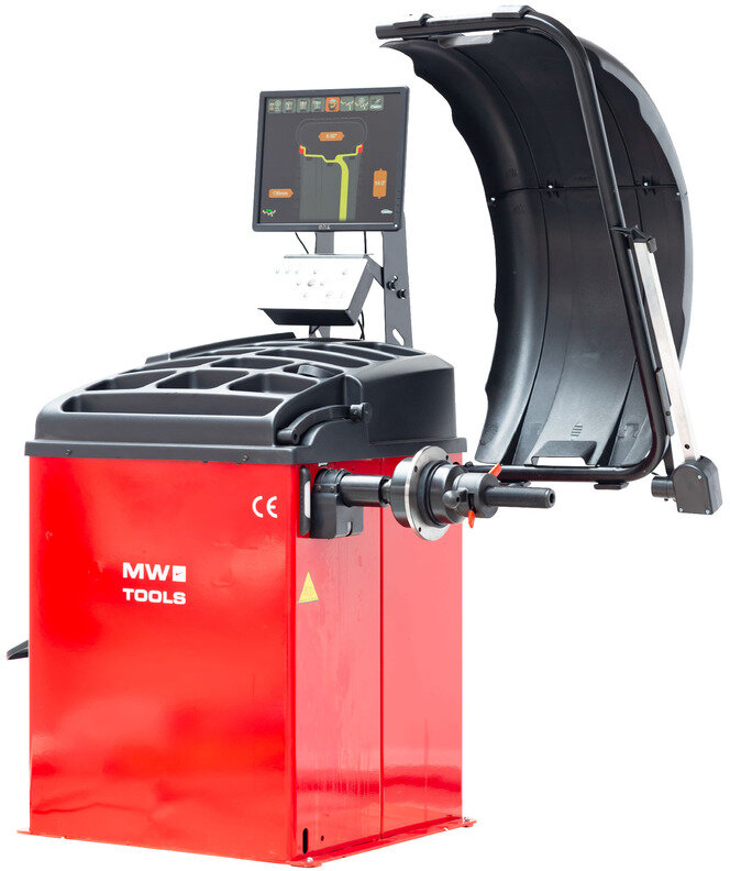 Automatische Reifenwuchtmaschine 230V Profi Typ MW Tools
