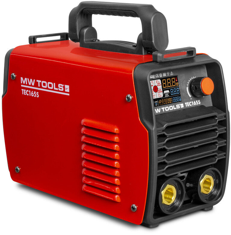 Elektrodeinverter LCD 160A 230V + tilbehør MW Tools Elektrodeinverter LCD 160A 230V + tilbehør MW Tools