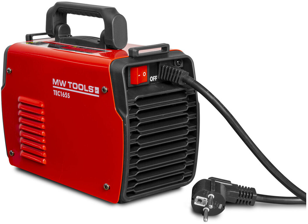 Elektrodeinverter LCD 160A 230V + tilbehør MW Tools Elektrodeinverter LCD 160A 230V + tilbehør MW Tools
