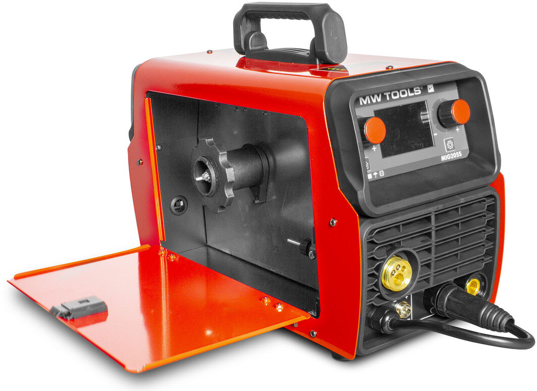 Synergie LCD 200A MIG-Schweißinverter + Zubehör MW Tools