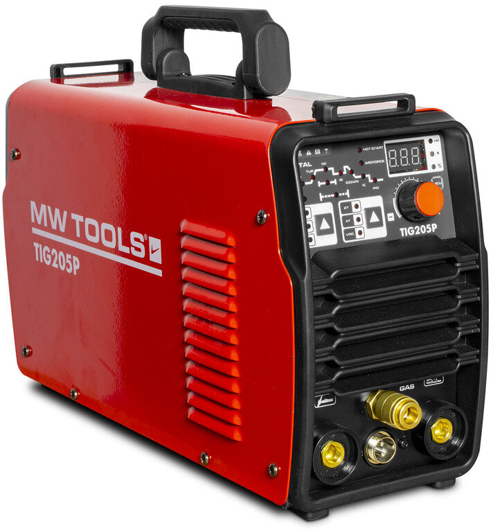 WIG-Schweißinverter DC Pulse 200A + Zubehör MW Tools