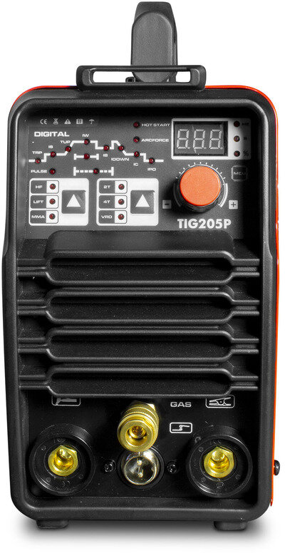 WIG-Schweißinverter DC Pulse 200A + Zubehör MW Tools